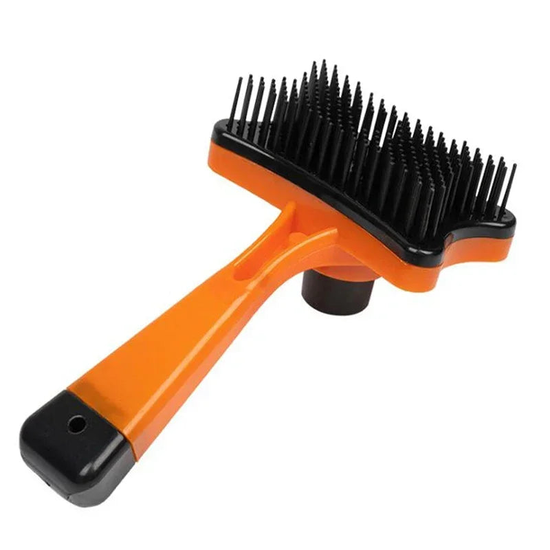 Dog Brush Cat Grooming Brush Self Cleaning Static Free Massage Comb Stable Thicker Bristles Pet Supplies
