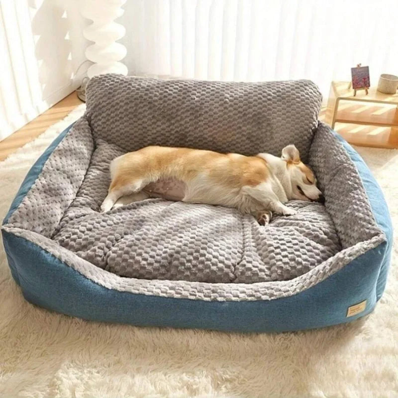 1pcs,Comfortable And Warm Dog House - Dog Bed, Golden Retriever Pet Sleeping Mat, All-Season Large Dog Couch Dog Mat