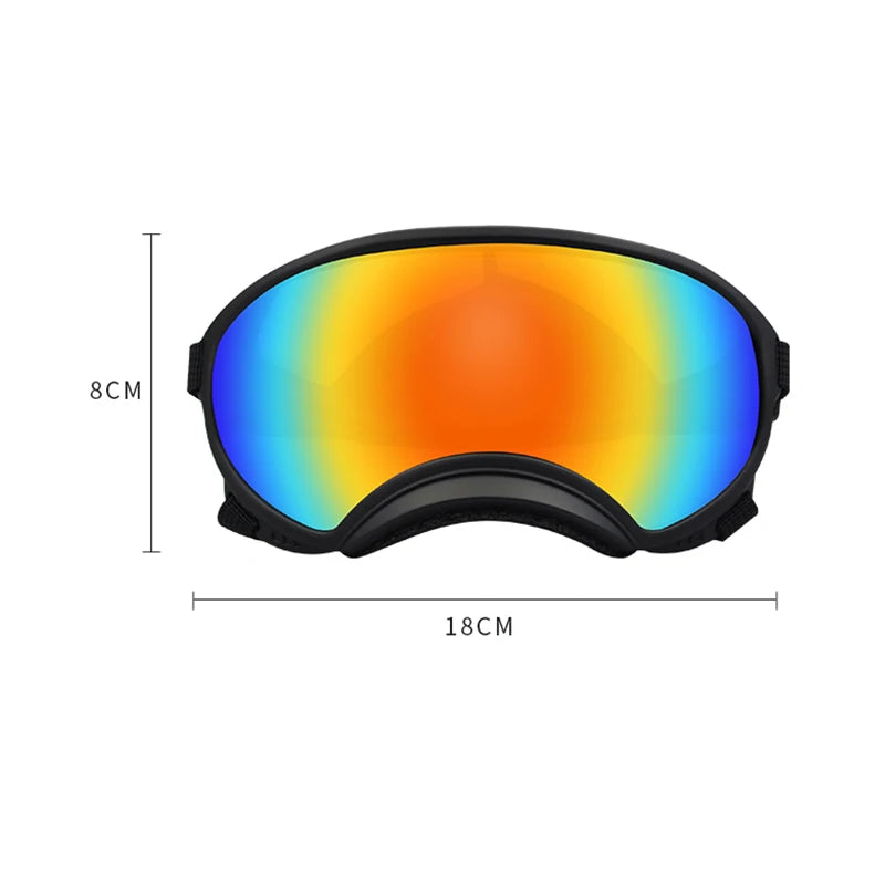 Dog Goggles Anti-UV Sun Glasses Eyewear Protection Adjustable Windproof Pet Dog Supplies For Travel
