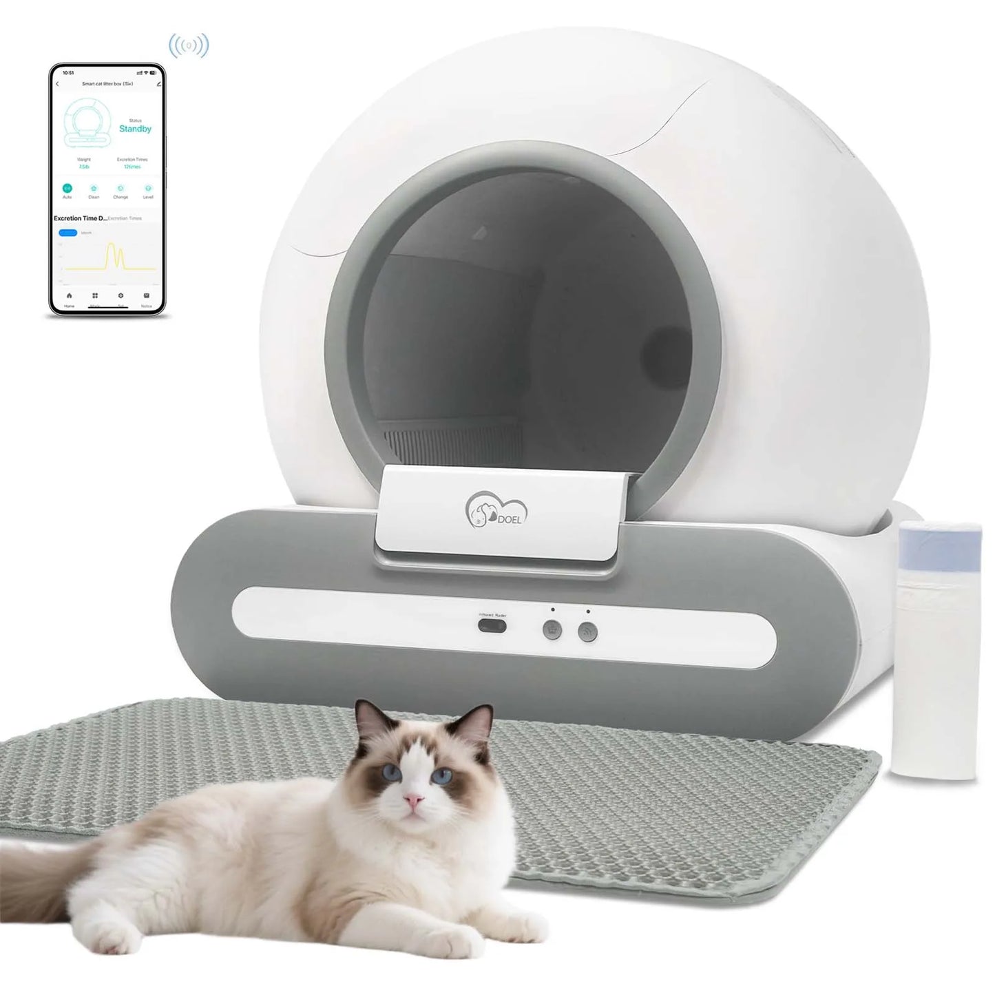 automatic litter box